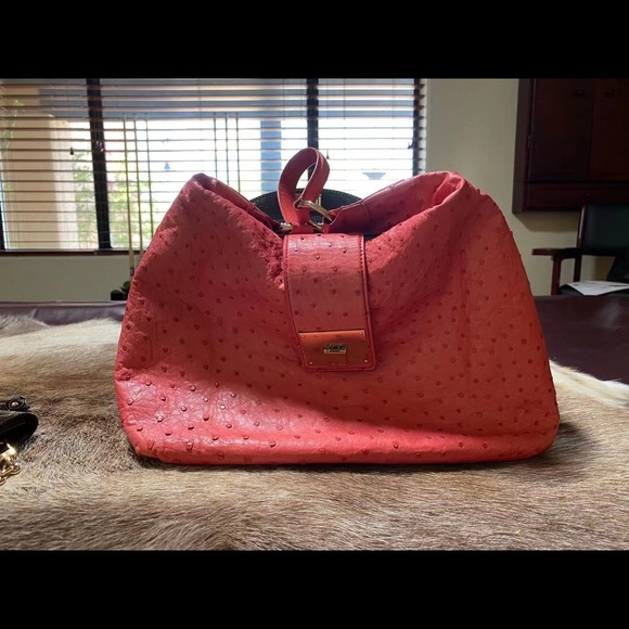 Tiffany & Co. Handbags - Tiffany&Co Ostrich Limited edition bag